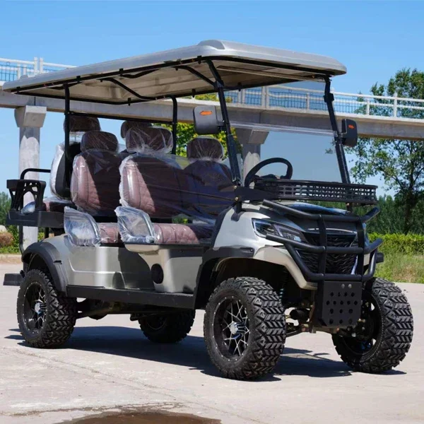 Golf Cart Street Legal Sightseeing Electric Classic Car for Adults Sale CE Wholesale Price