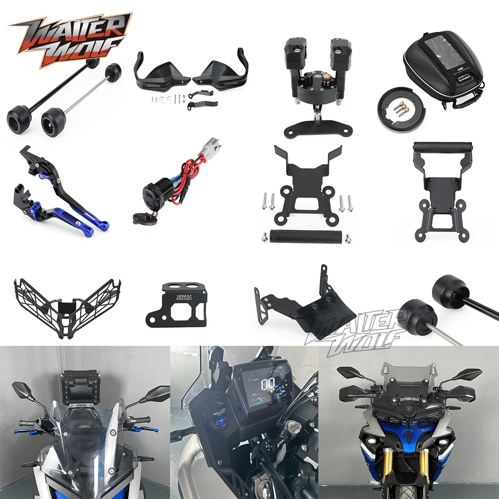

For VOGE Valico 525 DS525X 525DSX Steering Damper Tank Bag Phone Holder Fender Mudguard Handguard Handle Levers Headlight Guard