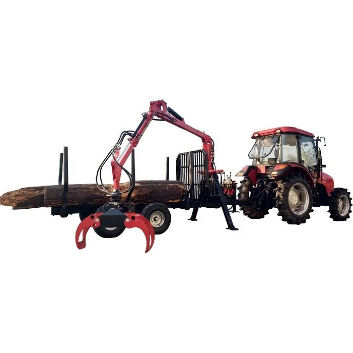 Hydraulic log loader / china log crane