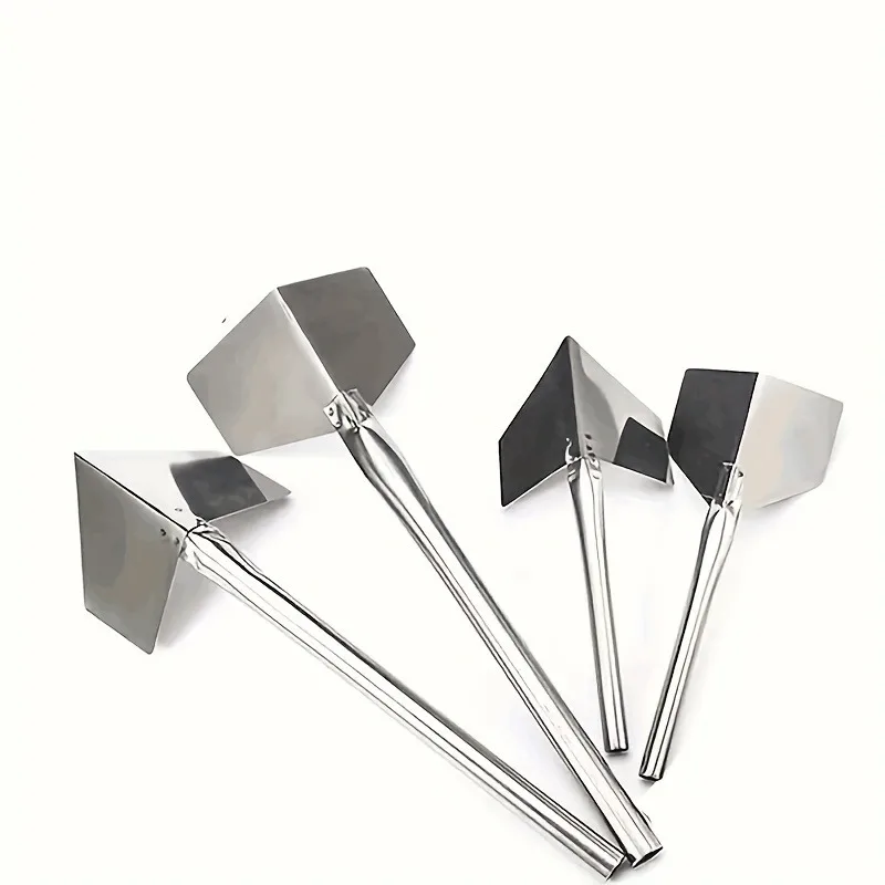 مجموعة أدوات ملعقة زاوية الحائط مكونة من 4 قطع، هيكل معدني، لإصلاح وتنعيم الجدران