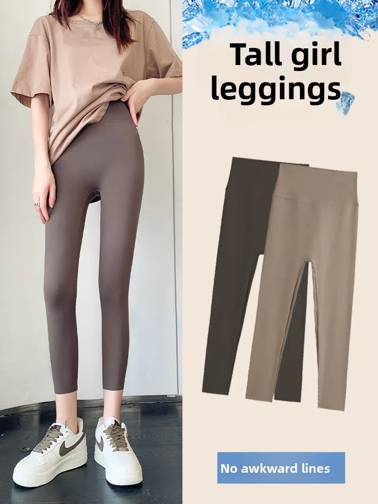 

Женские облегающие брюки для йоги с высокой талией, на флисовой подкладке, тонкие, длиной капри, для весны, осени и зимы, новинка