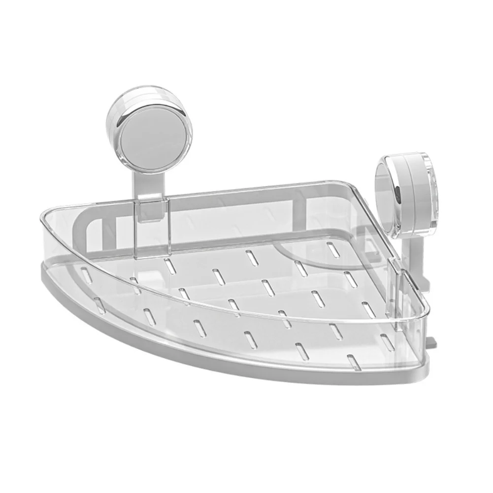 Space-Saving Shelf Bathroom Storage Shelf Home Organization Easy Installation Wall Shelf Shelf Easy Installation Home D cor