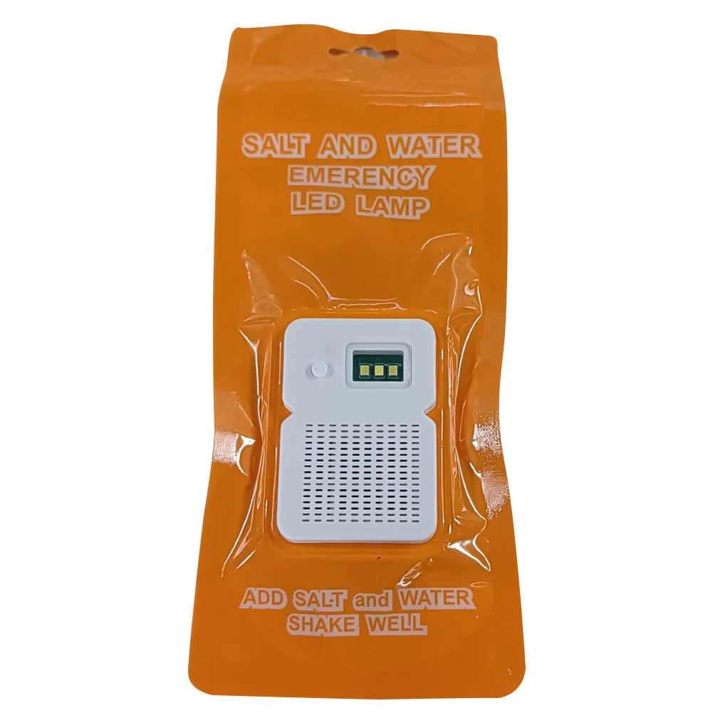 مصباح LED للطوارئ للمياه المالحة 50LM مصباح طوارئ للتخييم محمول مقاوم للماء وقابل لإعادة الاستخدام لمستلزمات السفر للسيارة والشاطئ الخارجي #3