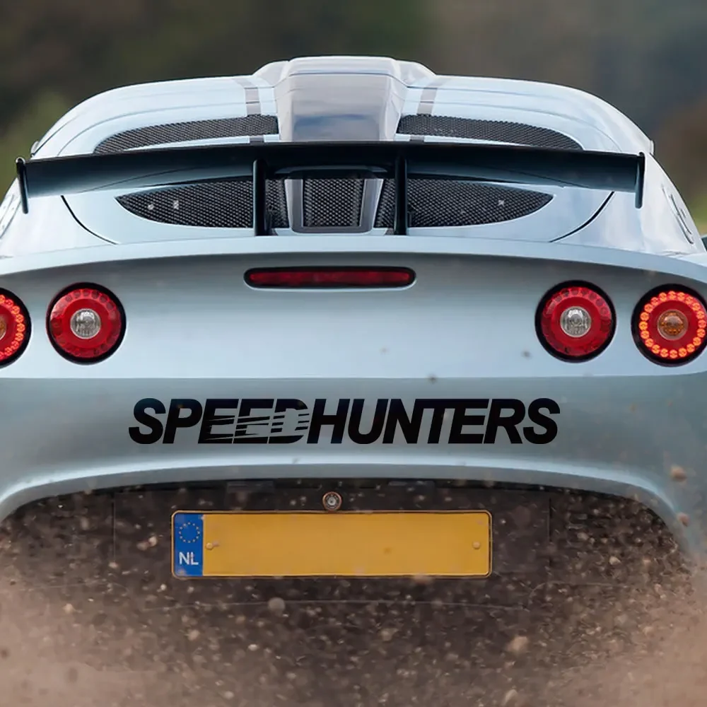 Various Sizes Speed Hunters Graphics Car Vinyl Stickers Waterproof Racing Body Truck Bumper Rear Window Decal Tuning Accessories