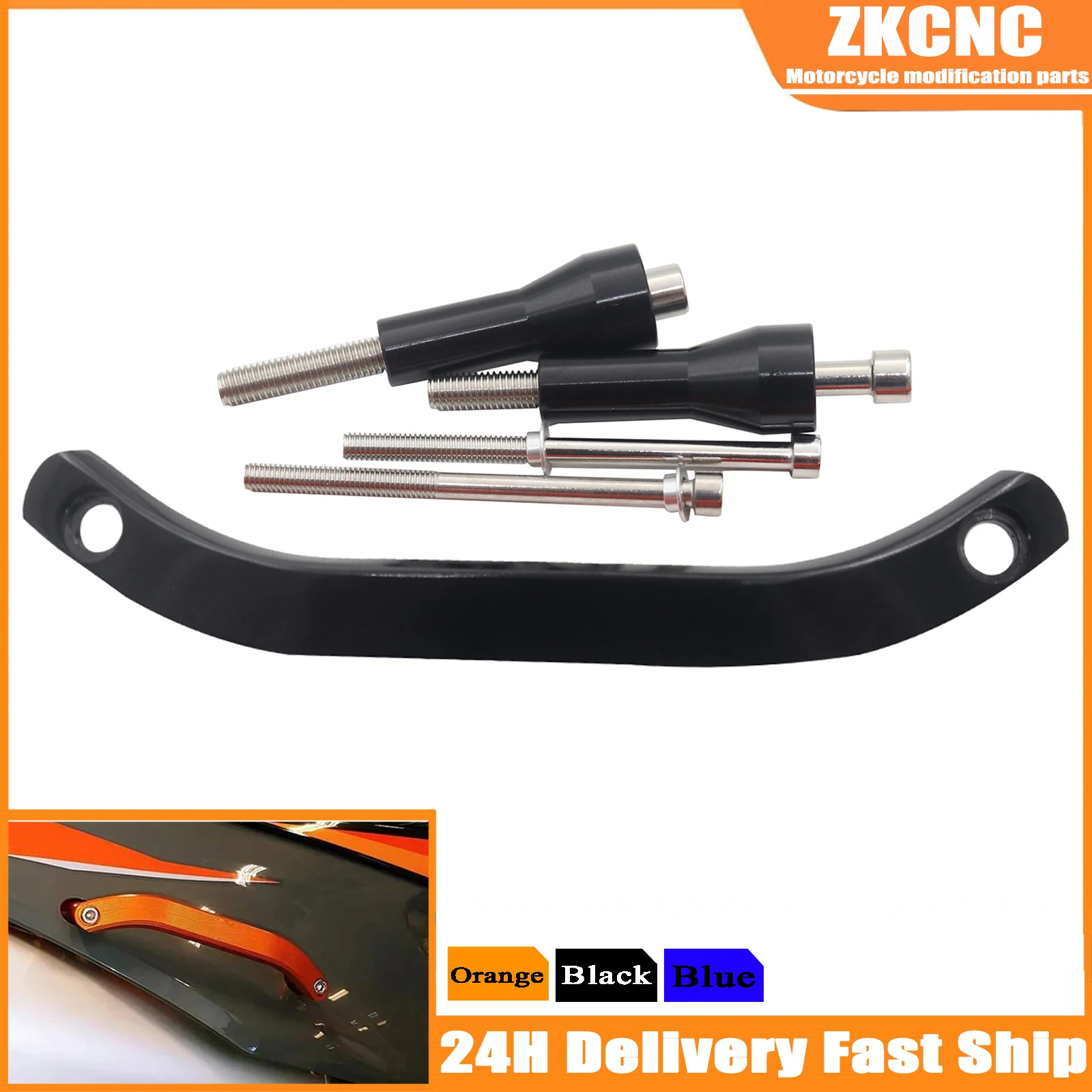 Motorcycle CNC Rear Passenger Seat Hand Grab Bar Rail For KTM SX SXF Factory Edition XC XCF XCW EXCF 125 150 250 300 350 450 500