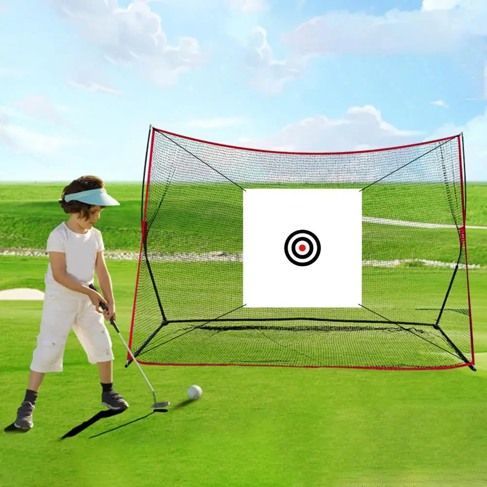 57" x 59" Golf Target Cloth for Net Replacement Hitting Practice Target with Strap for Indoor Outdoor Golf Training