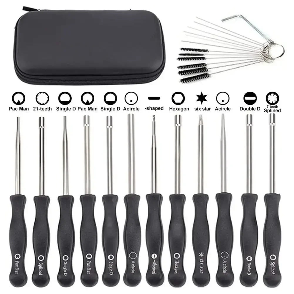 

12/10/3Pcs Screwdriver Carburetor Adjustment Tool Single D Double D Hexagon Hex Socket Kit Set Carburetor Cleaning Kit