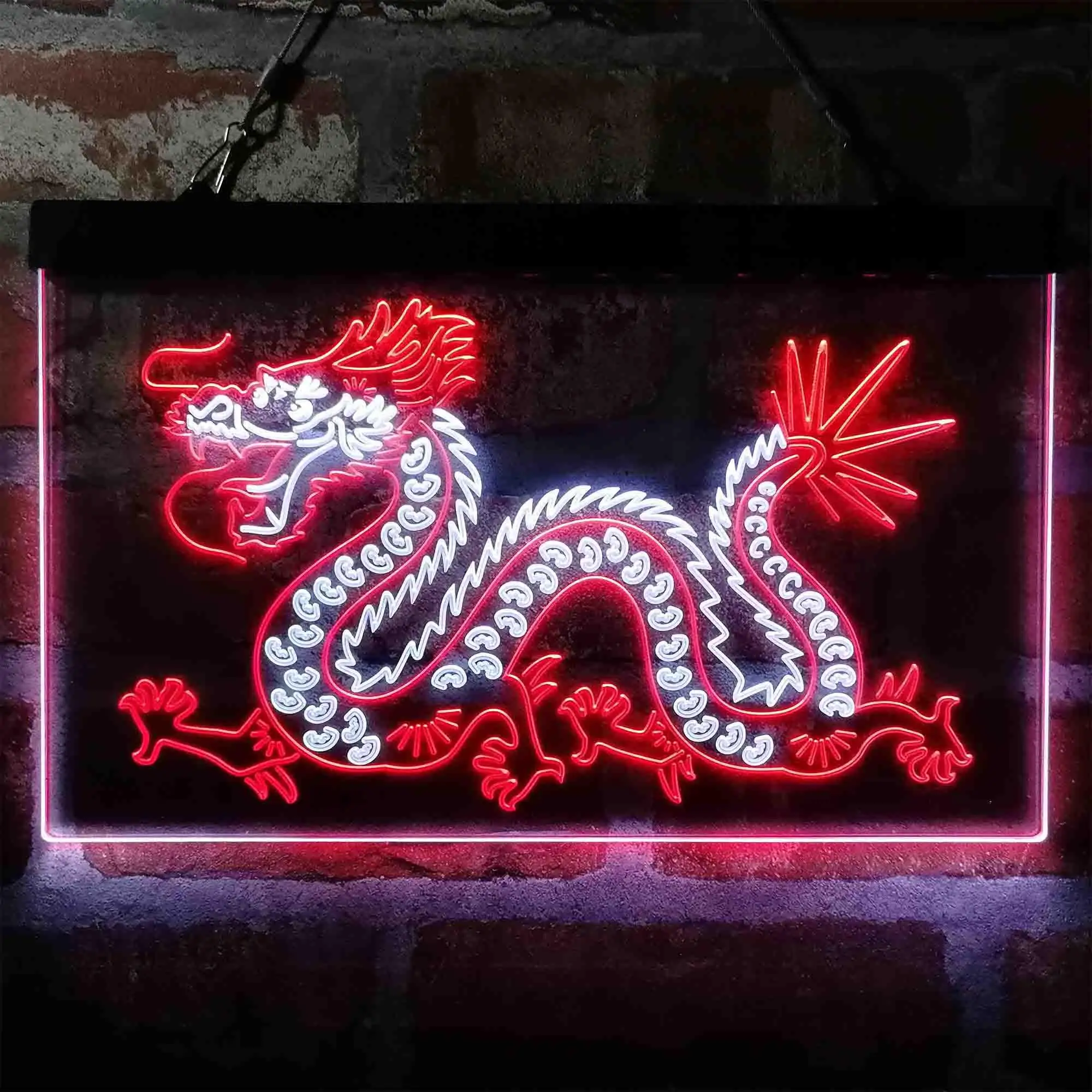 Dragon Dance Dual Color Led Neon Sign st6-i4047