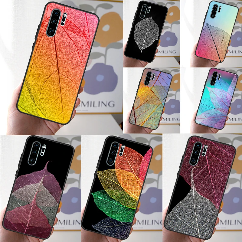 Colorful Leaves Case For Huawei Nova 11 Pro 10 9 SE 3i 7i 11i 5T Y60 Y61 Y70 Y90 Y91 P20 P40 P30 Lite Cover