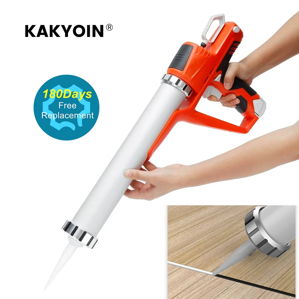 1200W Electric Glue Gun Glass Glue Caulking Gun Wireless Doors and Windows Electric Sewing Glue Tool With Li-ion Battery