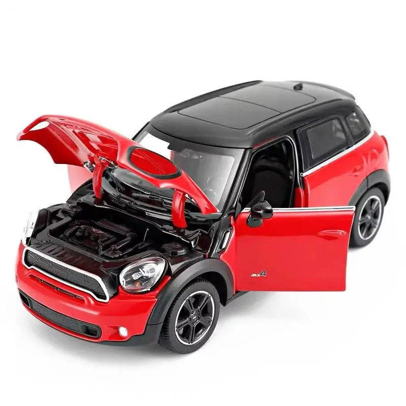 1/24 Mini Countryman Alloy Car Model MINI Coopers Simulation Diecasts Metal Toy Vehicles Car Model Collection Childrens Toy Gift