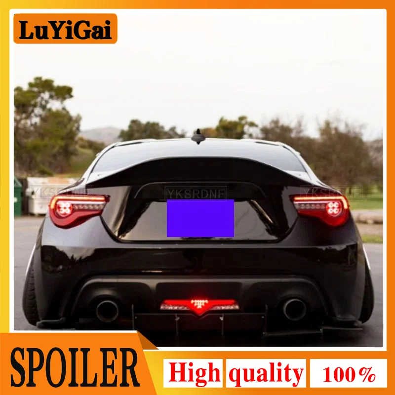 

High Quality CARBON FIEBER/FRP Spoiler For GT 86 BRZ Rear Trunk Wing Spoiler For Subaru BRZ Toyota 86 GT86 2013-2019