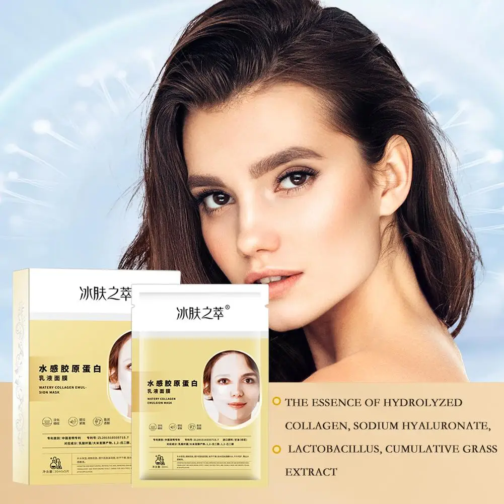 1box Bio-collagen Real Deep For Female Moisturizing Transparent Gel Deep Hydrating Firming Skin Care Y7o3