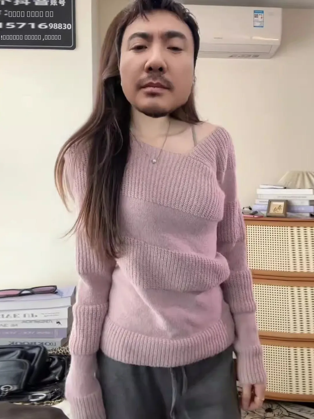 

Slim Fit Knitted Irregular oulder Women's Sweater Autumn Winter Warm Soft oulder Bared Gentle Base Top Comfortable Knitwear