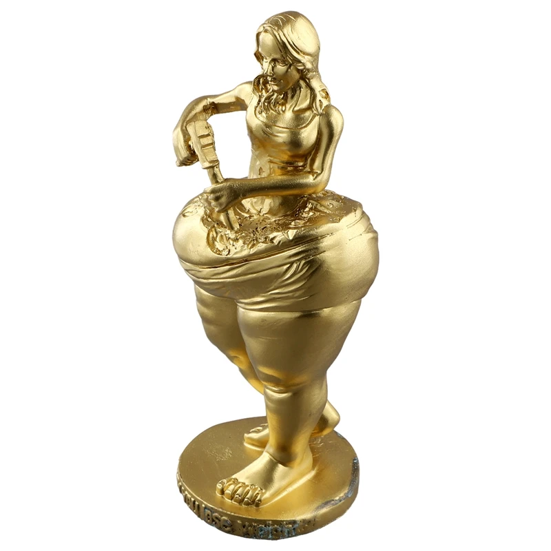 Estatua de diosa adelgazante para perder peso, figuritas decorativas, modelo de escultura, dormitorio, Yoga, gimnasio, adorno de gimnasia, venta al por menor