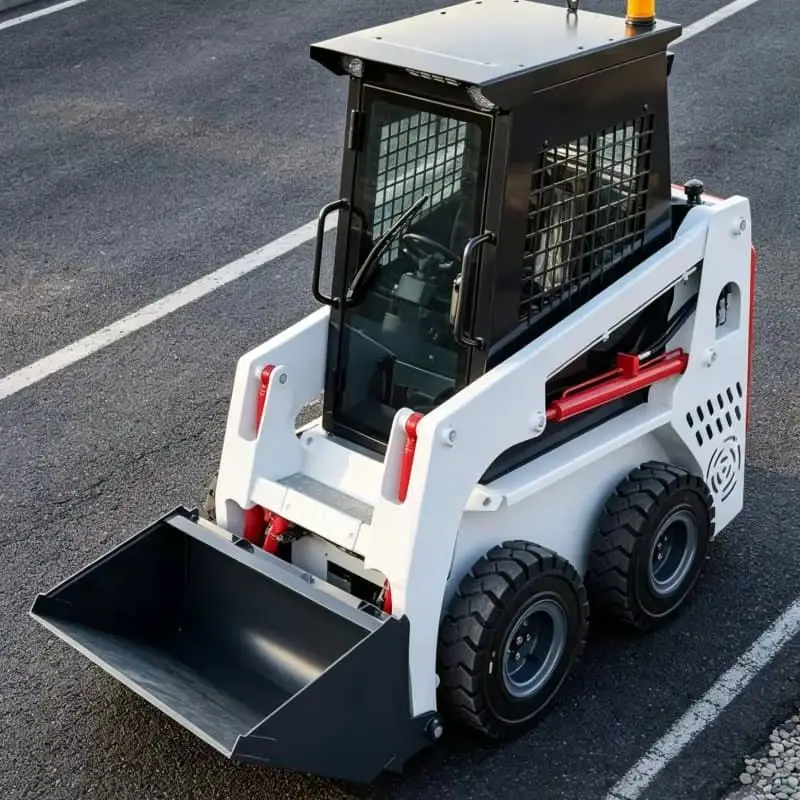 

Customized New Ride-on Skid Steer Loader, CE & EMC Certified Multifunctional Skid Steer Loader for Engineering Material Handling