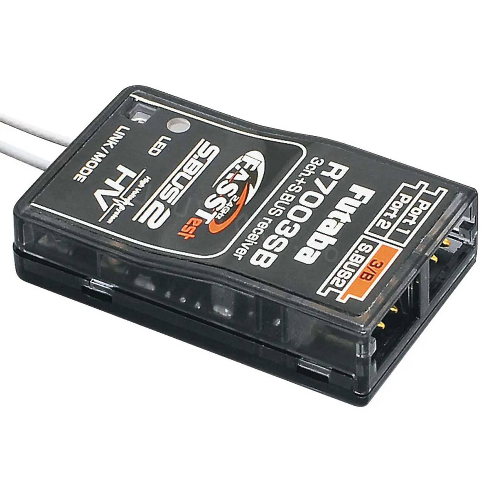 Futaba R7003SB BiDirectional 2.4Ghz FASSTest 3-Channel High Voltage Receiver for RC helicopters drones airplane rc model