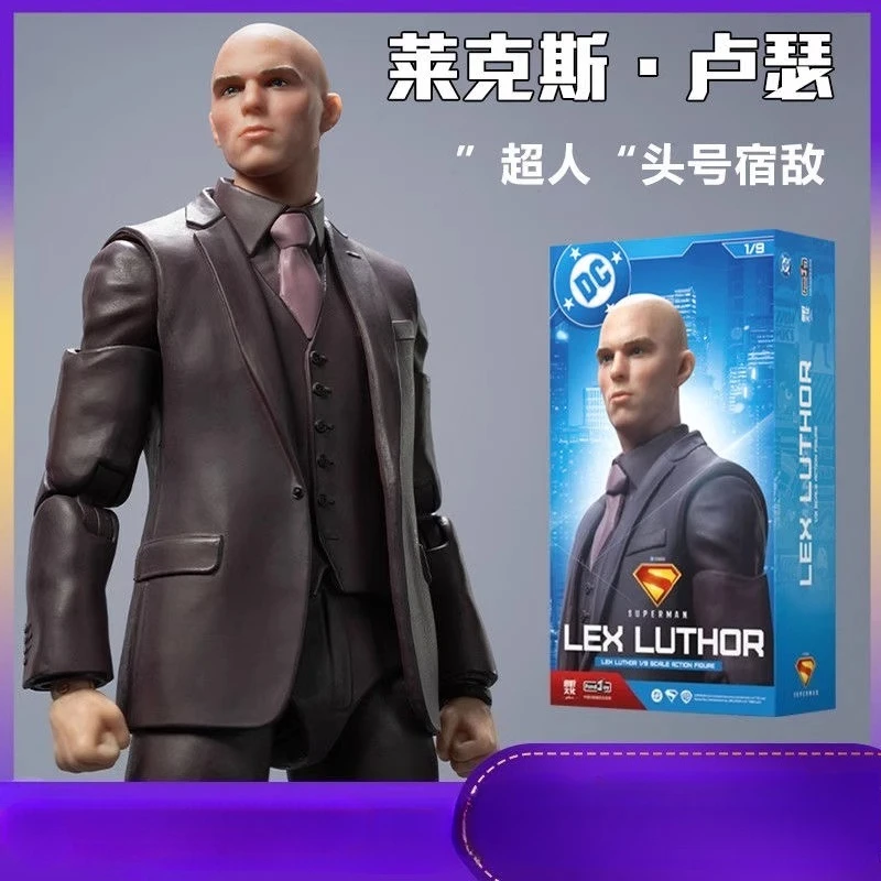 

Подлинная серия DC Lex Luthor Superman 1/9, модель экшн-фигурки, подарок на день рождения, модные игрушки, коллекция настольных декораций Fondjoy