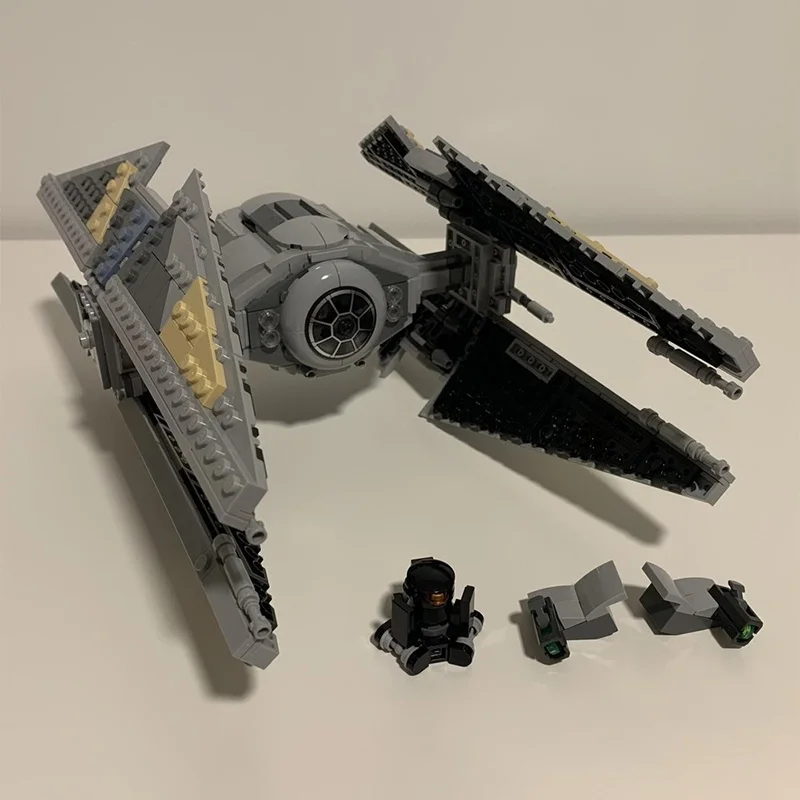 819 pièces MOC Playscale Tie Avenger Star bataille modèle blocs de construction Architecture jouets assembler bricolage idée cadeaux de noël créatifs