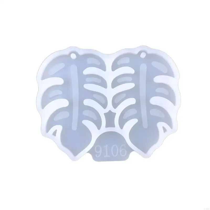 

R3MC Silicone Leaf Keychain Molds Diy Pendants Geometric Earrings Collection Molds