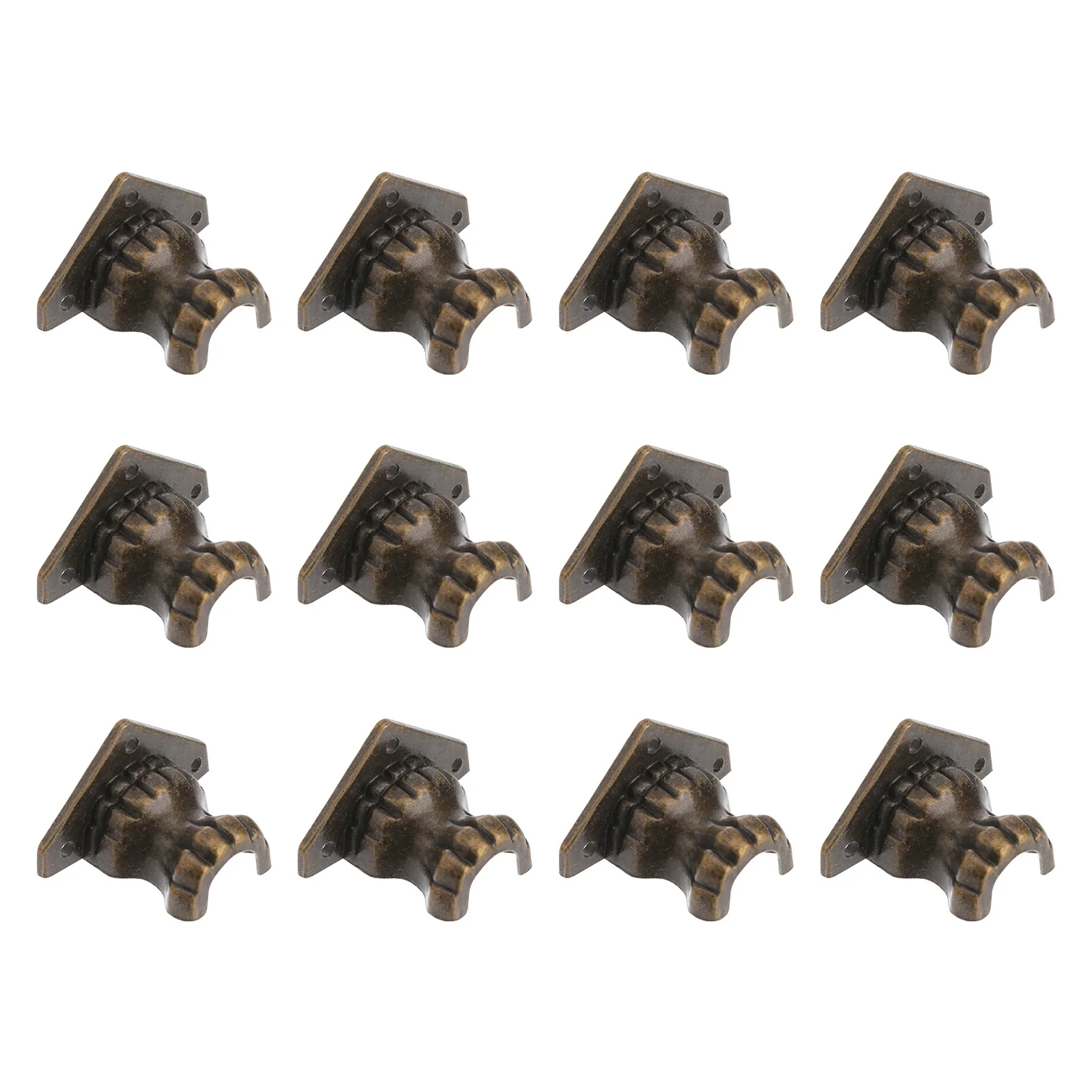 

20Pcs Alloy Base Feet Sturdy Retro Legs for Jewelry Case Wooden Box Storage Gift Box Decorative Wood Case Feet