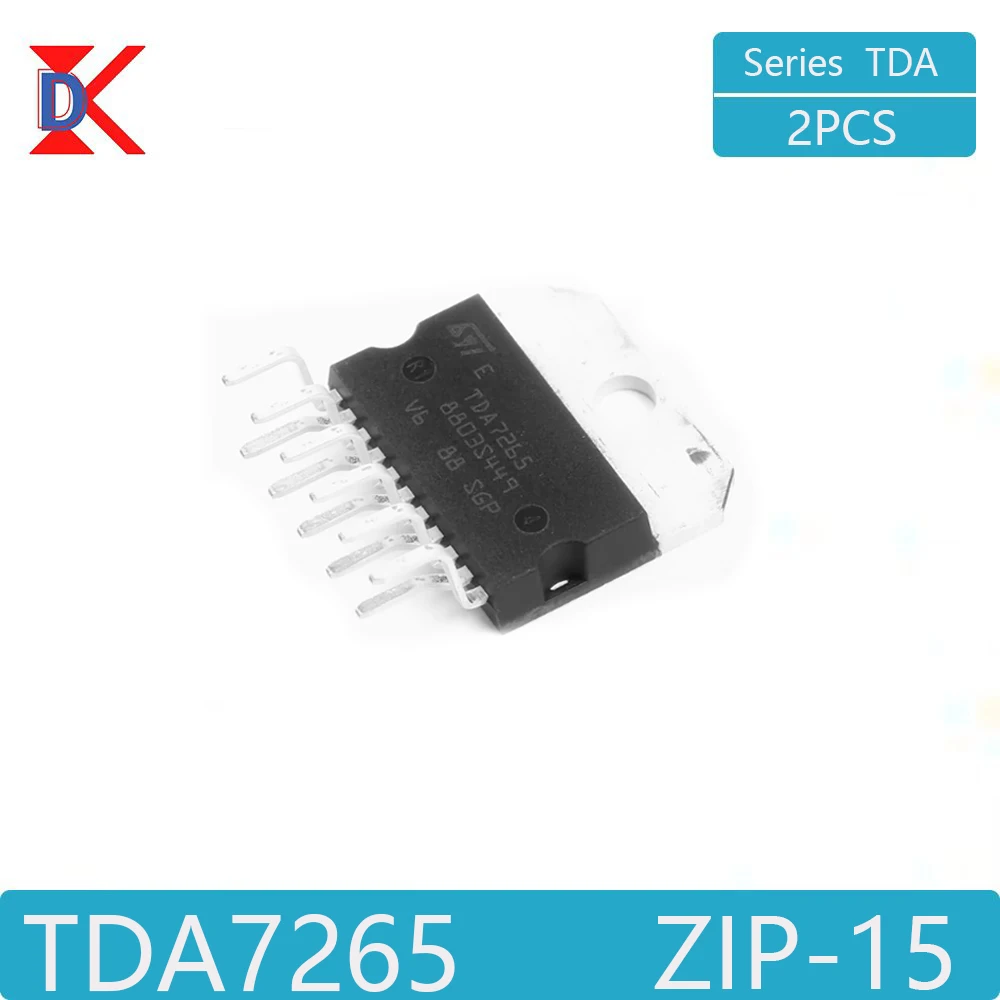 2Pcs TDAa7294 TDa7293 TDa7265 Audio Amplifier Chip IC Zip-15