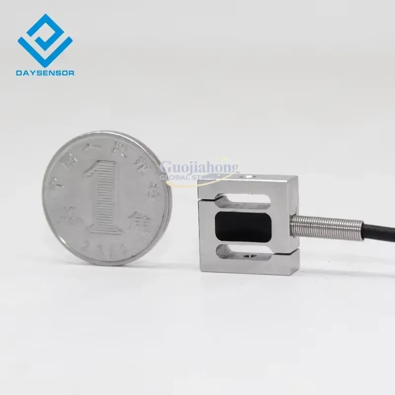 2026 HOT S Type Load Cell S Beam Tension and Compression Stainless Steel Load Cell 3kg 5kg 10kg 20kg 30kg 50kg 100kg 200kg view 3