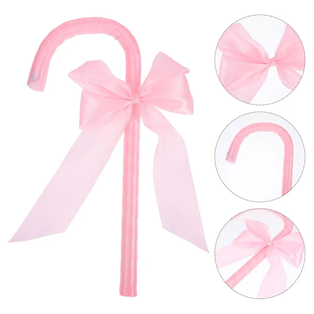 

2pcs Butterfly Walking Cane Kids Dance Costume Cosplay Party Prop Jazz Dance Crutch Wedding Photo Props Halloween Costume