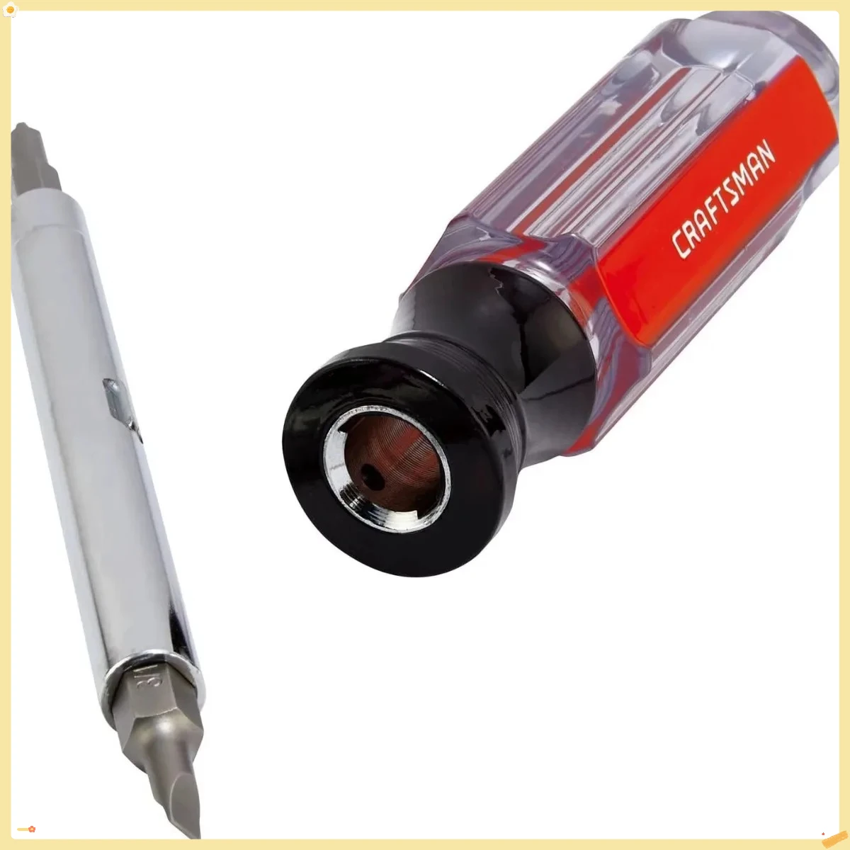 드라이버 멀티 비트 세트, 6 in 1, 아세테이트 핸들 ‎ 10.83 x 1.15 x 4.26 인치