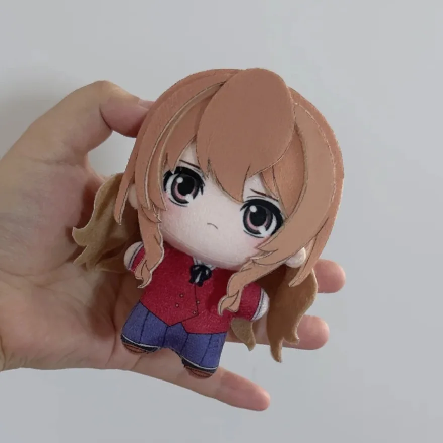 

10cm Anime Aisaka Taiga Kawai Plushie Soft Cotton Doll Starfish Body Cartoon Plush Toy Figure Pendants Keychain Collection Gift