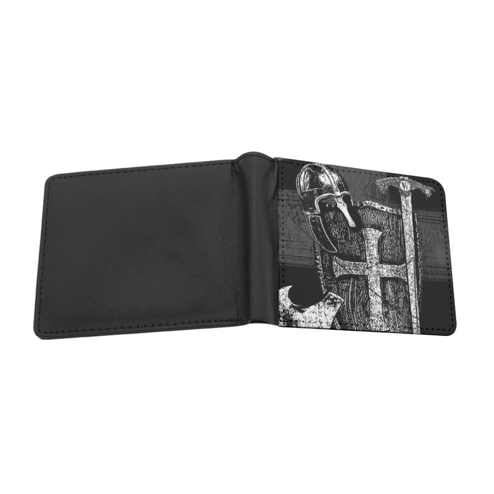 The Armor Of God Personalized Men's Leather Wallet Card Money Bag Pu Leather Wallet God Bible Jesus Christian Christianity