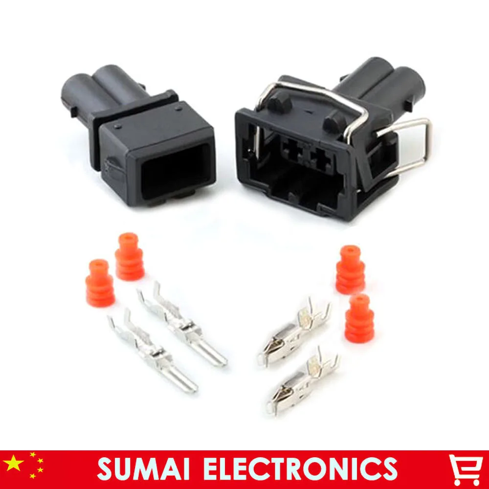 2 Pin 3.5m Auto Engine Plugs,Fog Lamp Plug,2Pin Steering Lamps Holder Connector For VW,Audi etc...