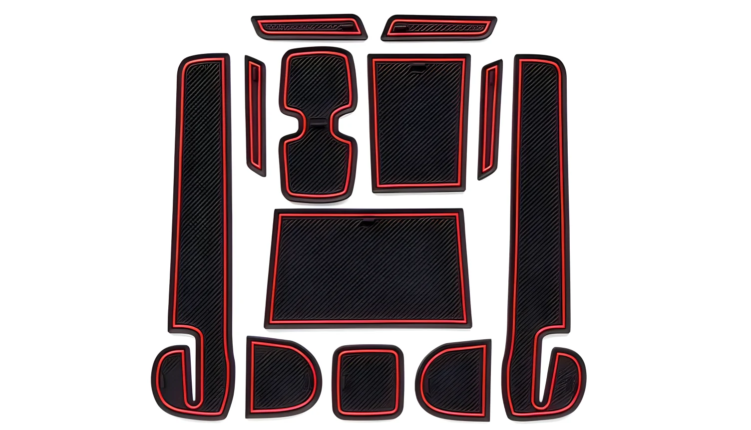 Non-slip mat Interior door pad cup mat for suzuki swift 2018-2022 ,12pcs/lot,car styling, auto accessories