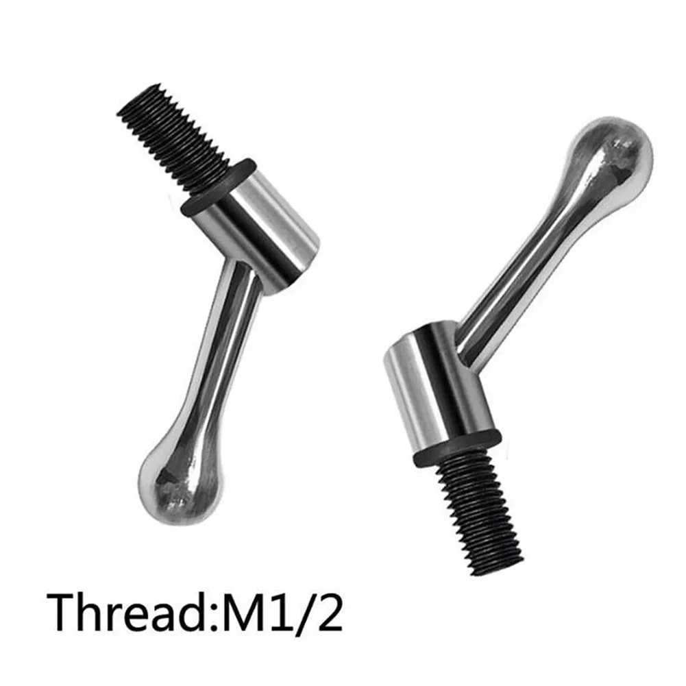 2PC Milling Machine Adjustable Fixed Handle Table Lock Bolt Mill Handle M1/2 Thread Railing Screw Thread Lock Fixed Handle