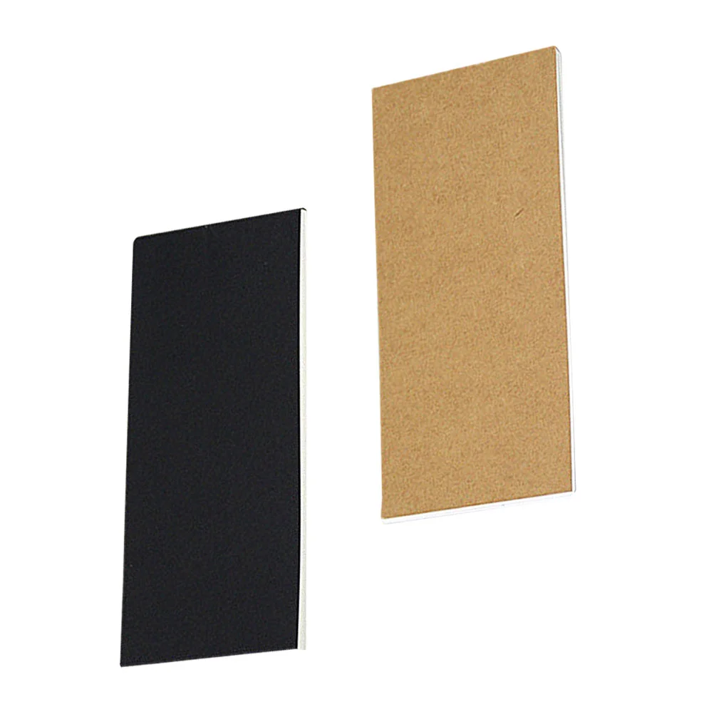 

2 Pcs Drawing Book Planner Pocket Handy Blank Storyboard Notebook Business Portable Notepads The Notebooks