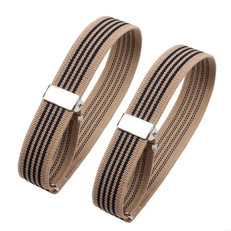 Shirt Sleeve Belt Arm Garters Sleeve Holder Business Suit Wedding Shirt Armband 6XDA