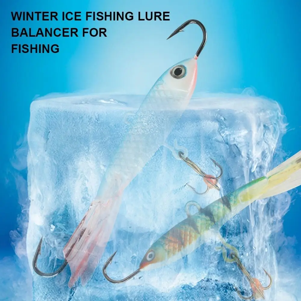 2024 12g/7cm Winter Ice Fishing Lure AD-Sharp Artificial Spoon Metal Lures Walleye Balancer Lead Hard Hook High Quality