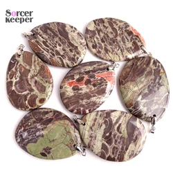 High Quality Natural KAMBABA Gemstone Beads Water Drop Pendants Wholesale Classic Necklace For Women's Men's Jewelry WS437