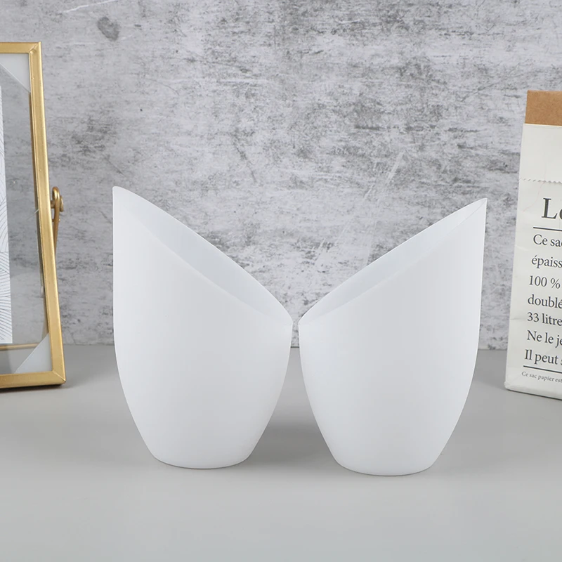 1Pcs Plastic Lamp Cover Simple Home Light Cover Chic Light Accessory White