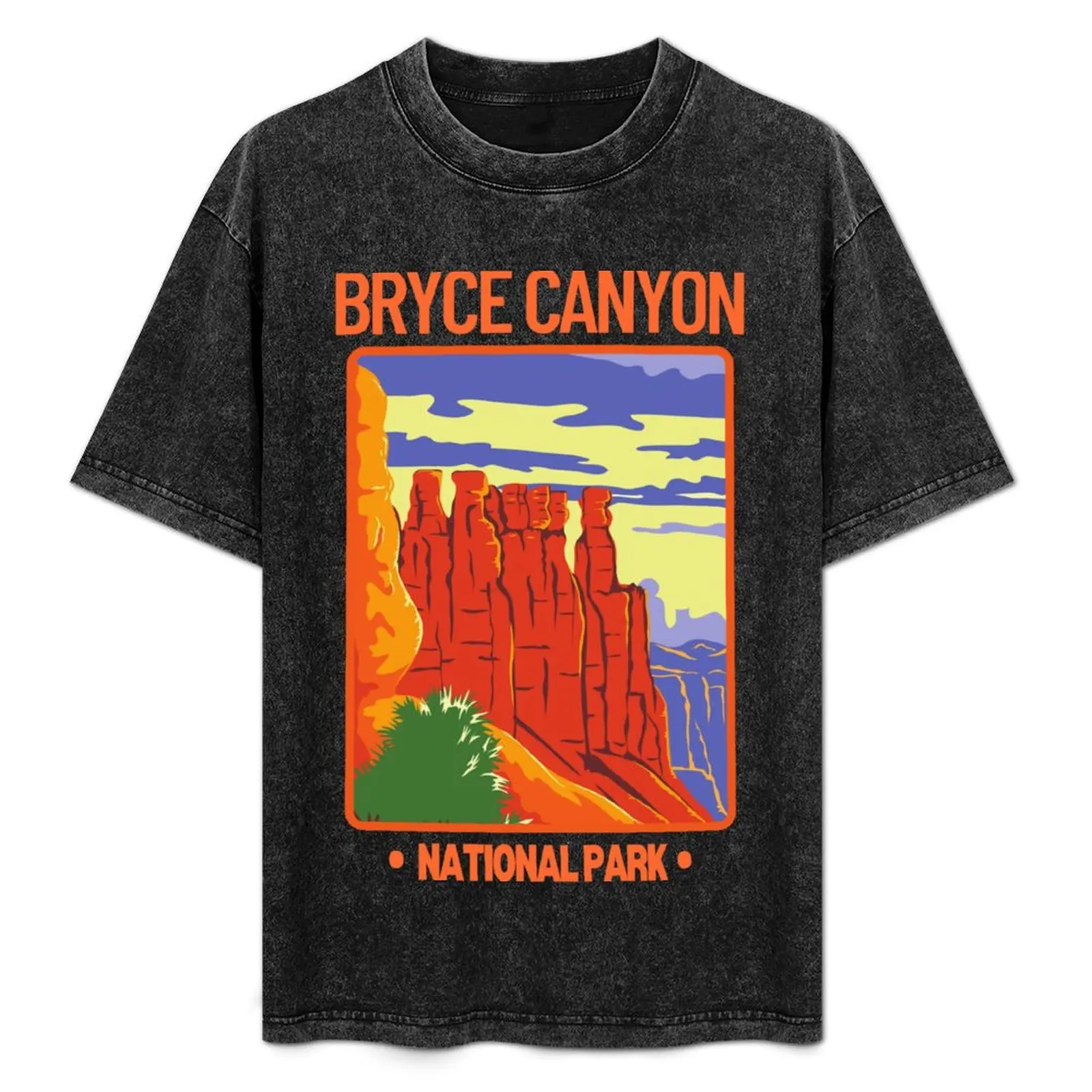 

Bryce Canyon National Park T-Shirt Casual Fashion Print Tee Top