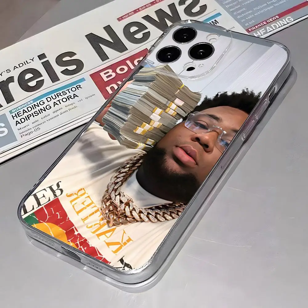Rapper Singer R-Rod Wave Phone Case For IPhone 17 16 Pro Max 15 14 13 11 12 Mini Xs X Xr 7 8 Plus Se Transparent Cover