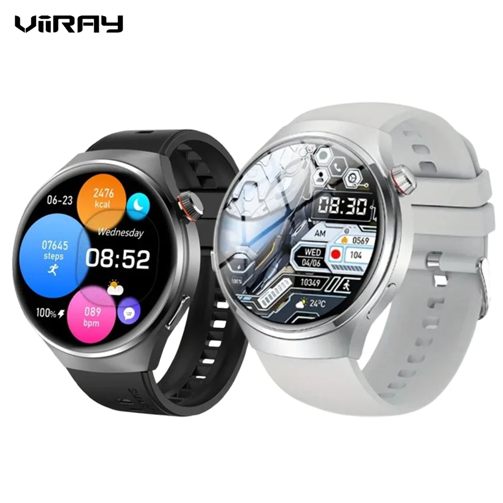 

Fitness Tracker with 1.43" AMOLED Display Heart Rate & Blood Oxygen Monitor IP67 Waterproof Bluetooth Calls for Android & iOS