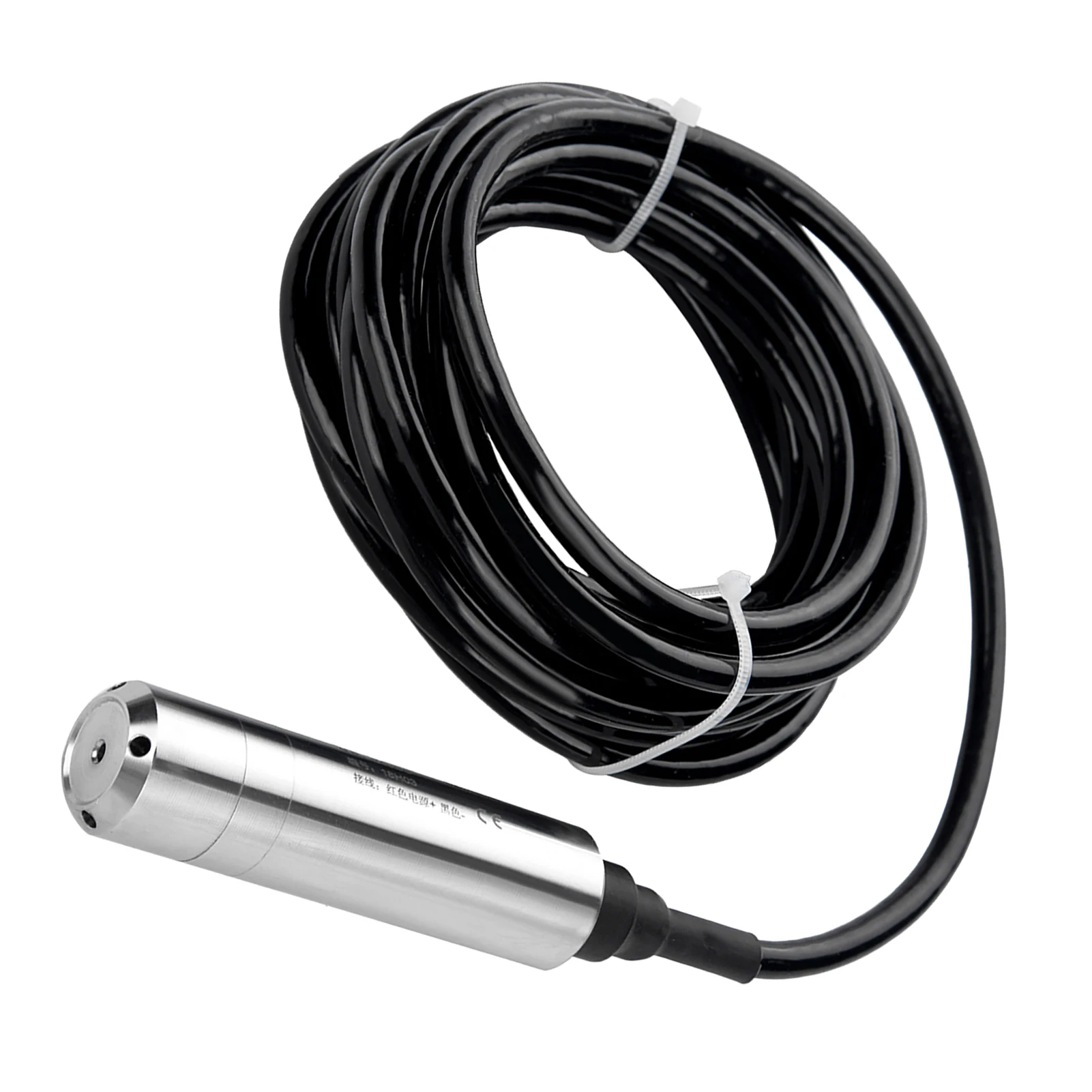 

Датчик уровня из нержавеющей стали DC24V 4-20мА, погружной, для измерения глубины жидкости в диапазоне 0-5м