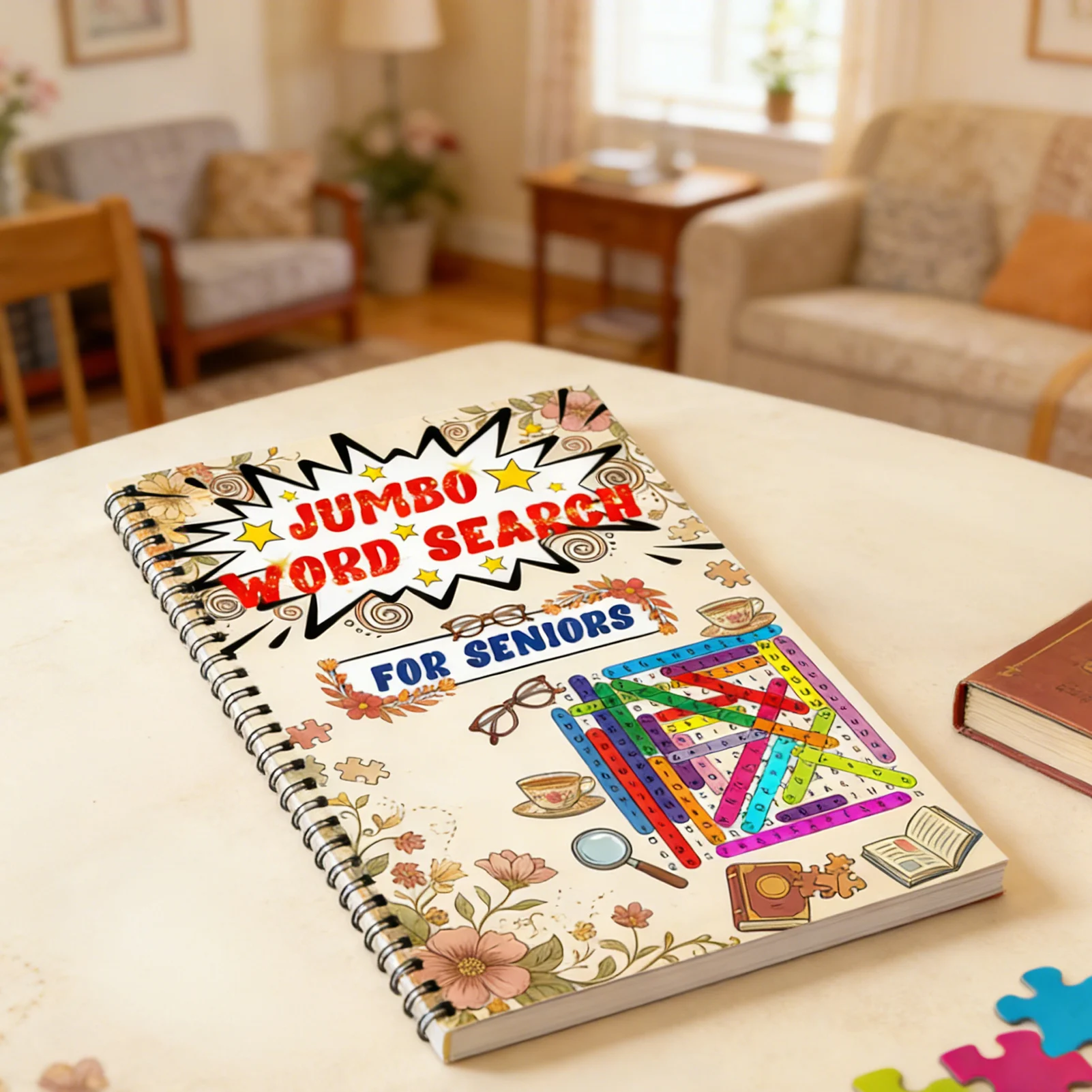 Word Search Puzzle Books Word Search Puzzle Book for Language Learning Educational Activity Workbook for Kids Adults