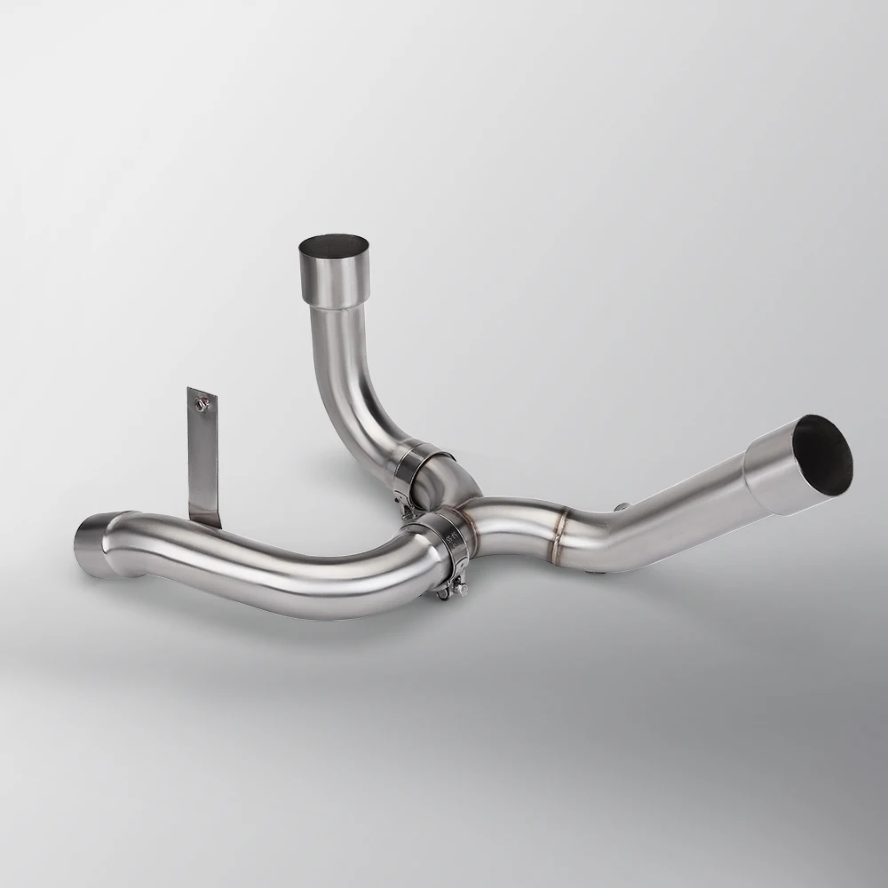 Middle Link Tubing, Racing Line,Stainless Steel Motorcycle Exhaust Pipe,Multistrada 1200 S 2010-2017 image 3