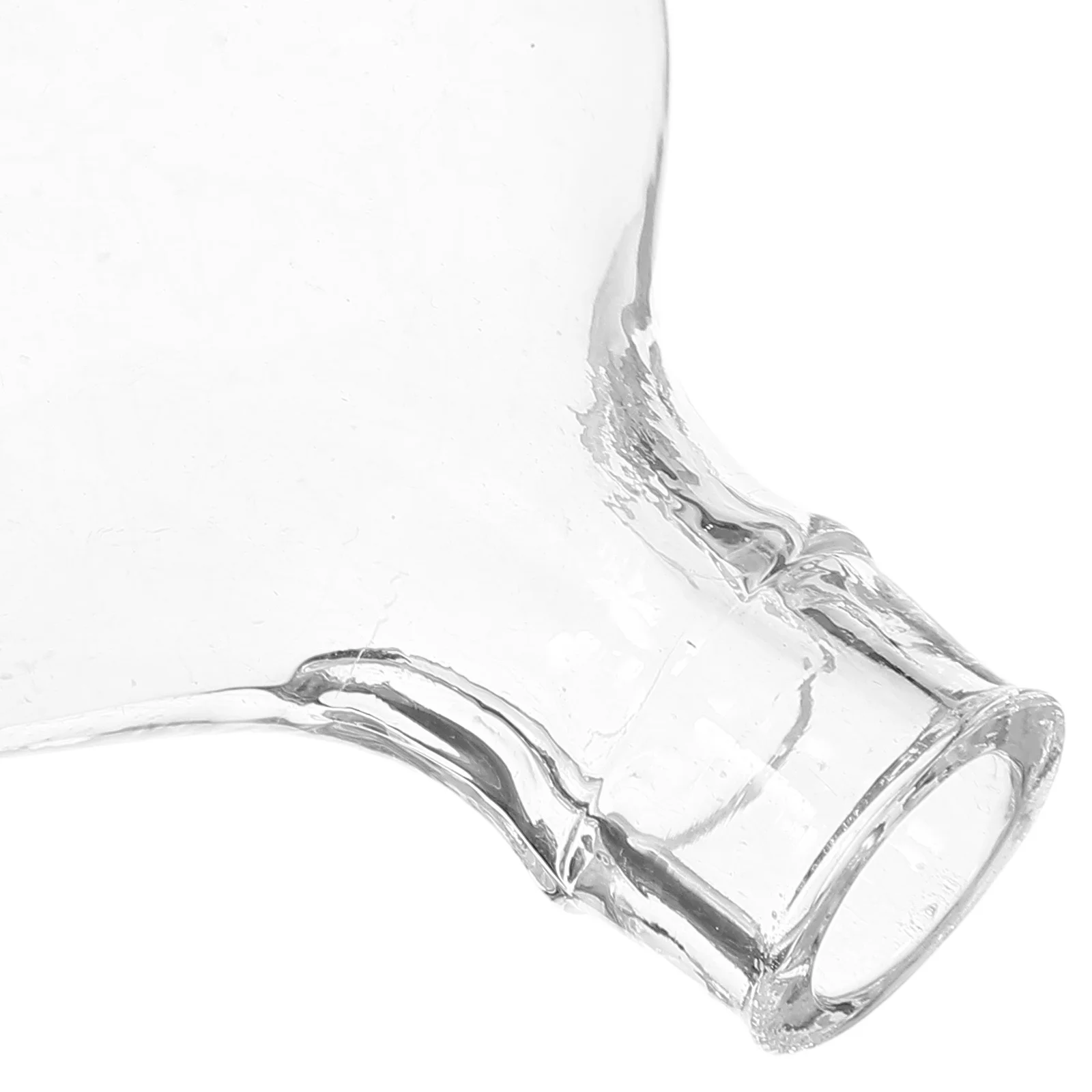 Flat Racket Shape Glass Lampshade Hanging Pendant Light Cover Replacement Glass Lamp Shade for Ceiling Fixtures