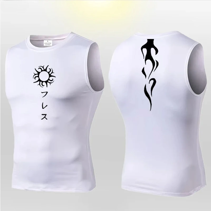 Man Women Slim Fit Running Tank Top Soft Breathable Sleeveless Sports Vest for Workout Yoga Running Summer Couple Outfit