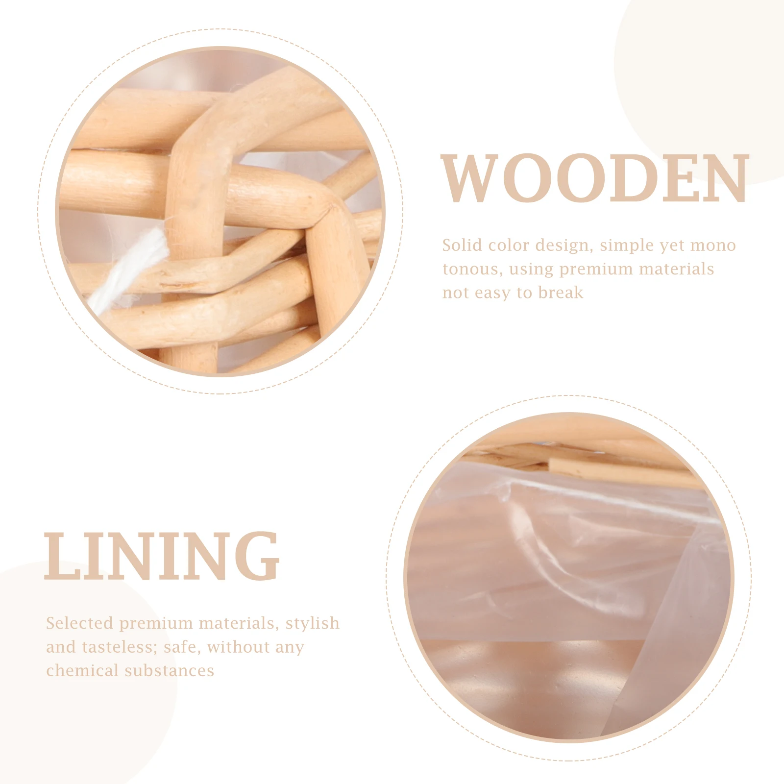 

Wedding Flower Basket Handwoven Woven Basket for Flower Girl Ceremony Decor Portable Storage Container Ideal Gift Candy Holder