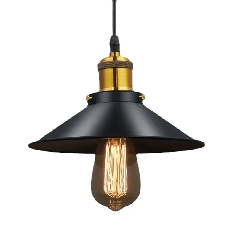 Modern Lustre LED Chandelier Lighting Black Metal Ceiling Chandeliers Vintage Light Dining Bedroom Hanglamp Suspension Luminaire