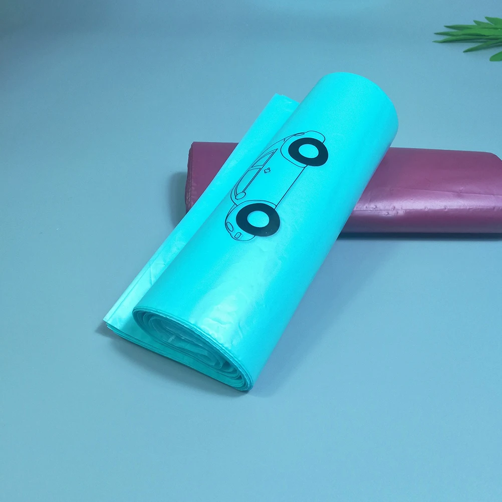 

20pcs Car Garbage Tear Off Strip Strong Adhesive Stick Anywhere for Vehicle Office Home No Residue Trash Storage Bag